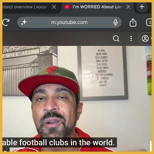 HD, founder of Anfield Anthems